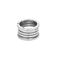 Bague 53 Bvlgari B.Zero1 - Bague quatre rangs en or blanc 18 carats 58 Facettes BO/250028