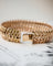 Bracelet Bracelet maille américaine en or rose 750 58 Facettes A12025