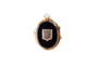 Pendentif Médaillon - Pendentif ouvrant en or jaune 18 carats et onyx 58 Facettes 3903