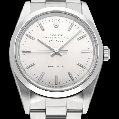 Montre Rolex Air King Precision - Montre acier réf. 14000, 34 mm (1995) 58 Facettes ROL/AIK/213