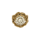 Bague 56 Bague vintage en or jaune 18 carats et diamants 58 Facettes BO/250033