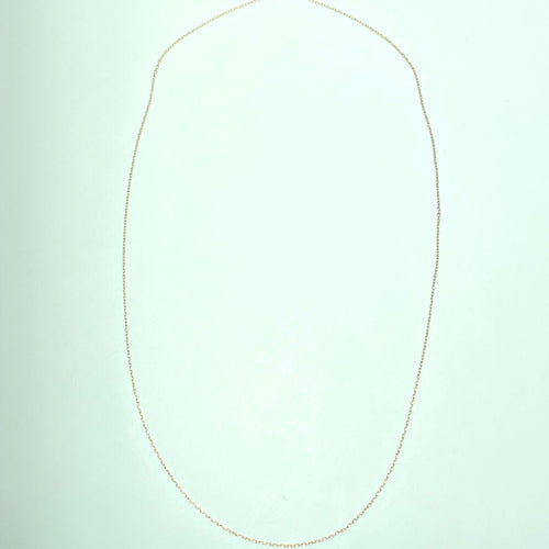 Collier Chaîne en or jaune 18 carats 2,23 g 58 Facettes 250396