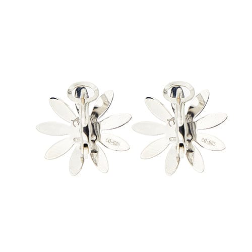Boucles d'oreilles Aprile - Boucles d’oreilles margherita en or blanc et or jaune 18 ct 58 Facettes 33831