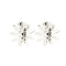 Boucles d'oreilles Aprile - Boucles d’oreilles margherita en or blanc et or jaune 18 ct 58 Facettes 33831