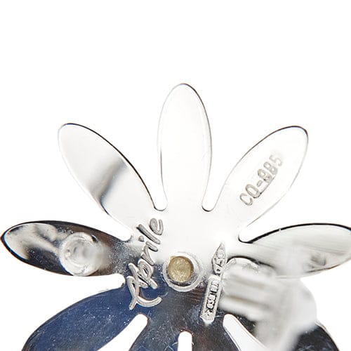 Boucles d'oreilles Aprile - Boucles d’oreilles margherita en or blanc et or jaune 18 ct 58 Facettes 33831