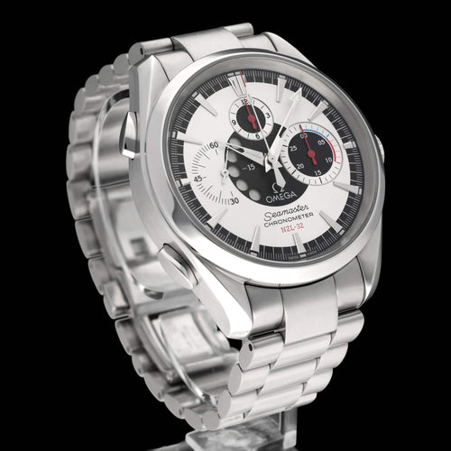 Montre Omega Seamaster Aqua Terra - Montre chronographe en acier réf. 2513.30.00 58 Facettes OMG/SEA/348