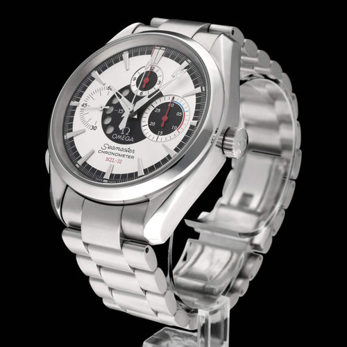 Montre Omega Seamaster Aqua Terra - Montre chronographe en acier réf. 2513.30.00 58 Facettes OMG/SEA/348