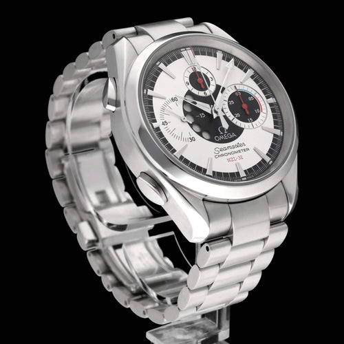 Montre Omega Seamaster Aqua Terra - Montre chronographe en acier réf. 2513.30.00 58 Facettes OMG/SEA/348