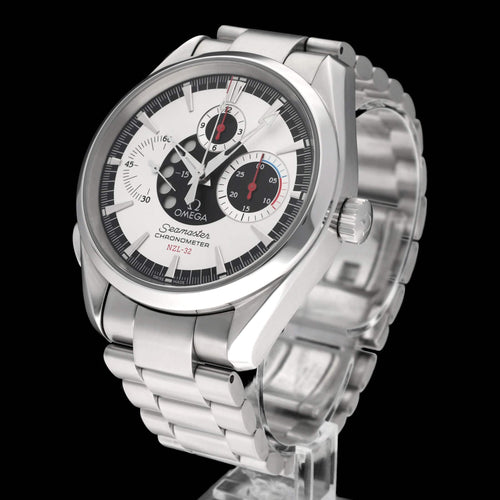 Montre Omega Seamaster Aqua Terra - Montre chronographe en acier réf. 2513.30.00 58 Facettes OMG/SEA/348