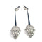 Boucles d'oreilles Art déco - Boucles d’oreilles cascade en platine et diamants 58 Facettes UN0074
