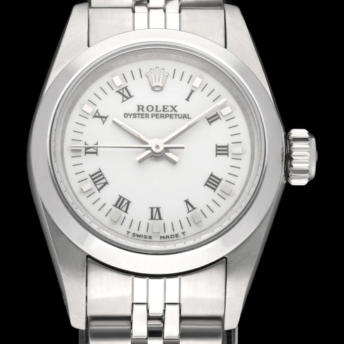 Montre Rolex Oyster Perpetual - Montre Lady 26 mm réf. 67180 en acier 58 Facettes ROL/OOP/207