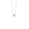 Collier Collier solitaire - Pendentif en or blanc 18 carats et diamant 58 Facettes BO/250106