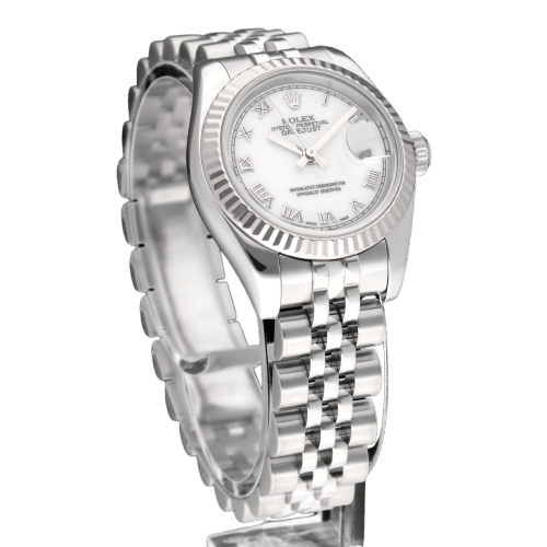 Montre Rolex Lady-Datejust - Montre automatique acier 26 mm 58 Facettes ROL/LDJ/607