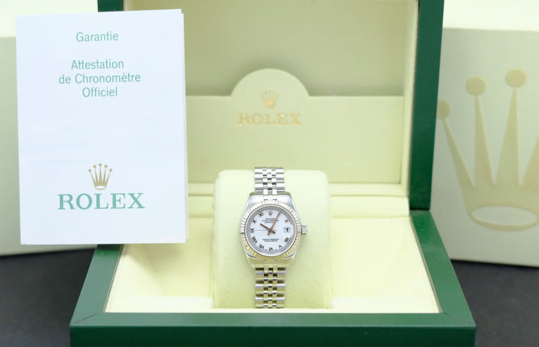 Montre Rolex Lady-Datejust - Montre dame réf. 179174 26 mm avec boîte et papiers (2006) 58 Facettes ROL/LDJ/607