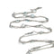 Collier Collier en platine - Aigue-marine naturelle 11,48 ct tailles multiples 58 Facettes UN0062