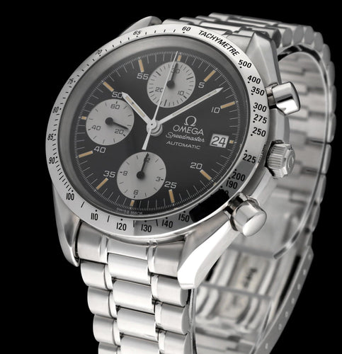 Montre Omega Speedmaster Date - Montre 39 mm en acier 58 Facettes