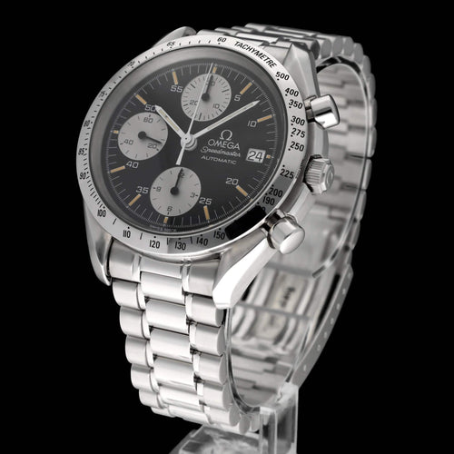 Montre Omega Speedmaster Date - Montre 39 mm en acier 58 Facettes