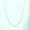 Collier Chaîne en or jaune 18 carats 44 cm 2,95 g 58 Facettes 250400