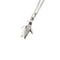 Collier Dodo - Collier avec pendentif pingouin et diamant en or blanc 18 ct 58 Facettes 33691