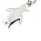 Collier Dodo - Collier avec pendentif pingouin et diamant en or blanc 18 ct 58 Facettes 33691