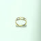 Bague 58 Bague fine en or jaune 18 carats 2,50 g 58 Facettes 260078