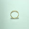 Bague 58 Bague fine en or jaune 18 carats 2,50 g 58 Facettes 260078