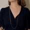 Collier Collier double rang en or jaune 18 carats et diamants 58 Facettes BO/250062