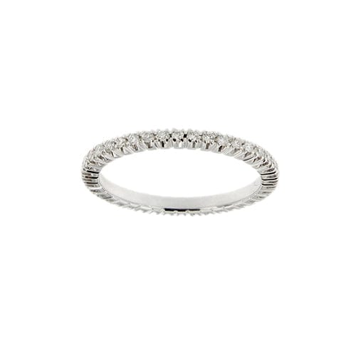 Bague 54 Bague éternité - en or blanc 18 kt et diamants 0,40 ct 58 Facettes 39948