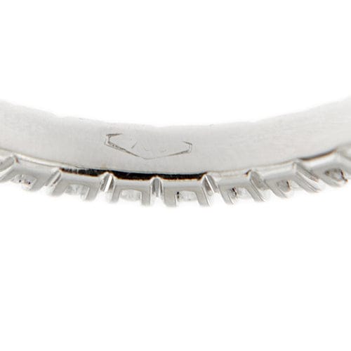 Bague 54 Bague éternité - en or blanc 18 kt et diamants 0,40 ct 58 Facettes 39948