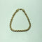 Gourmette tressée en or jaune 18 carats 10,40 g 58 Facettes 260048