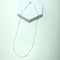 Collier Chaîne - Chaîne en or jaune 18 carats avec perles 58 Facettes 260038