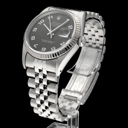Montre Rolex Datejust 16234 - Montre automatique en acier 36 mm 58 Facettes ROL/DJ1/1318