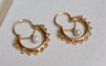 Boucles d'oreilles Créoles savoyardes - Boucles d’oreilles en or jaune 18 carats et perles 58 Facettes 3917