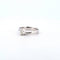 Bague 60 Bague solitaire en or blanc 18 ct avec diamant 0,40 ct 58 Facettes