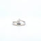 Bague 60 Bague solitaire en or blanc 18 ct avec diamant 0,40 ct 58 Facettes