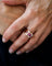 Bague 60 Bague tank en or rose 18 carats et rubis Verneuil 58 Facettes A12009