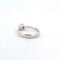 Bague 56 Bague solitaire - en or blanc 18 ct avec diamant 0,65 ct 58 Facettes