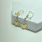 Boucles d'oreilles Boucles d’oreilles pendantes - Or jaune 18 carats ajouré 58 Facettes 260024