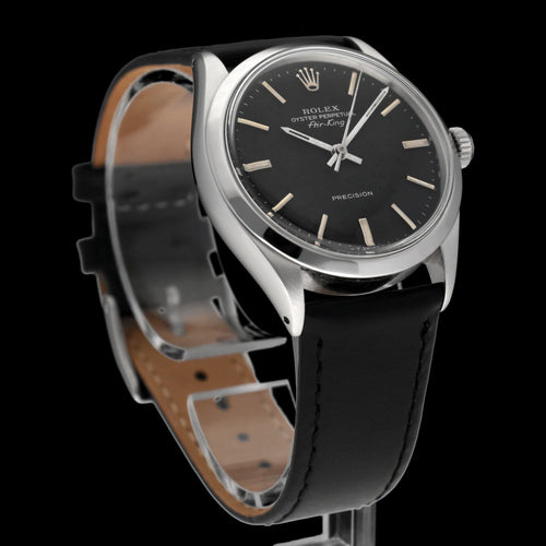 Montre Rolex Air-King Precision 5500 - Montre automatique en acier (1971) 58 Facettes ROL/AIK/212