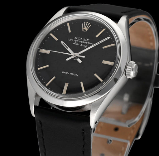 Montre Rolex Air-King Precision 5500 - Montre automatique en acier (1971) 58 Facettes ROL/AIK/212
