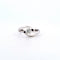 Bague 56 Bague solitaire - Diamant naturel 0,40 ct en or blanc 18 ct 58 Facettes