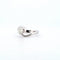 Bague 56 Bague solitaire - Diamant naturel 0,40 ct en or blanc 18 ct 58 Facettes