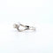 Bague 56 Bague solitaire - Diamant naturel 0,40 ct en or blanc 18 ct 58 Facettes