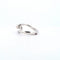 Bague 56 Bague solitaire - Diamant naturel 0,40 ct en or blanc 18 ct 58 Facettes
