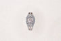 Bague 52 Bague ajourée en or blanc 18 carats sertie de diamants 58 Facettes 3875