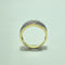 Bague 55.5 Bague large pavée en or jaune 18 carats et diamants 58 Facettes 260074