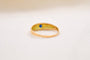 Bague 51 Bague jonc - Saphir étoilé en or jaune 18 carats 58 Facettes 3892