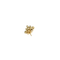Boucles d'oreilles Boucles d’oreilles - Motif floral en or jaune et diamants 58 Facettes BO/250025