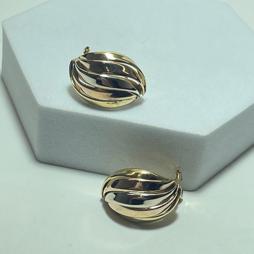 Boucles d'oreilles Boucles d’oreilles en or jaune 18 carats (4,72 g) 58 Facettes 260056