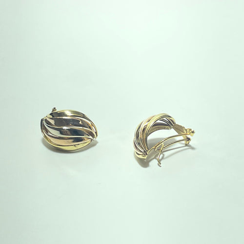 Boucles d'oreilles Boucles d’oreilles en or jaune 18 carats (4,72 g) 58 Facettes 260056